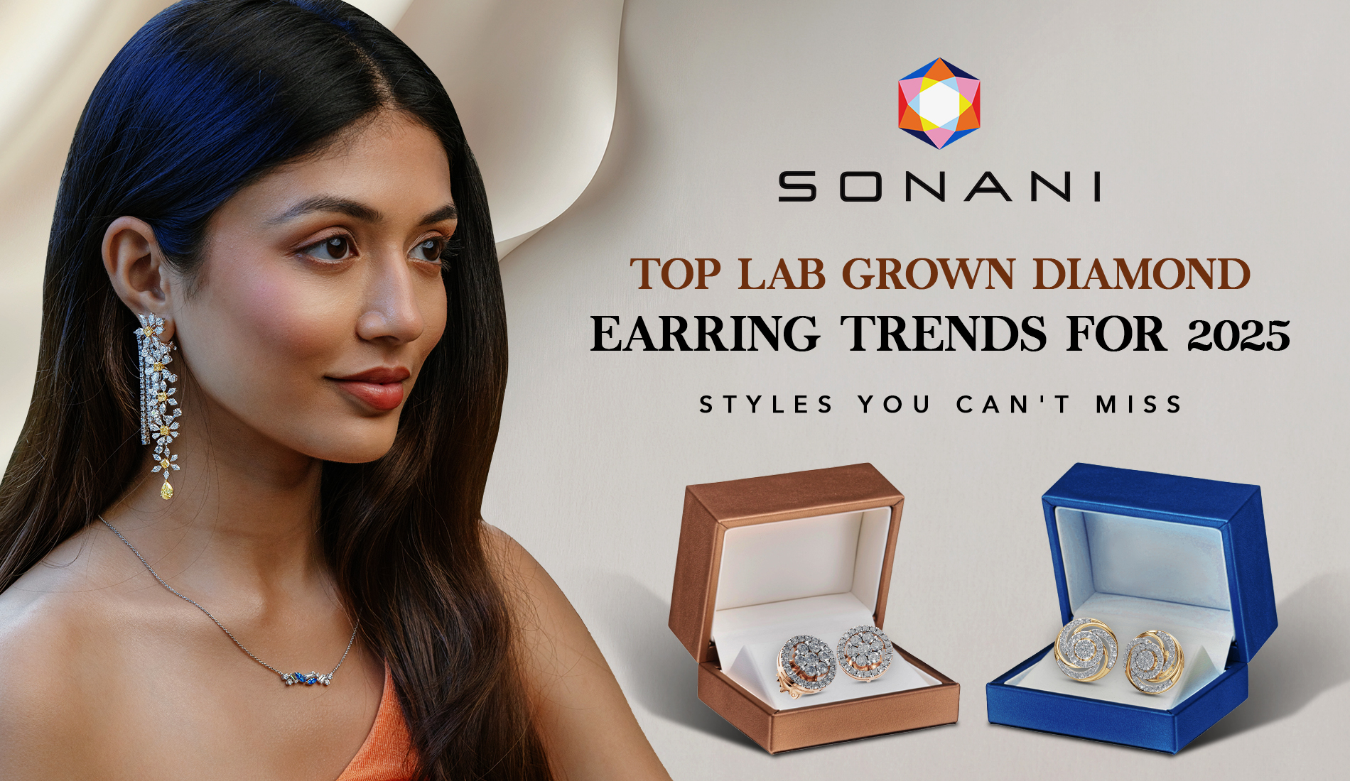 Lab Grown Diamond Earring Trends 1