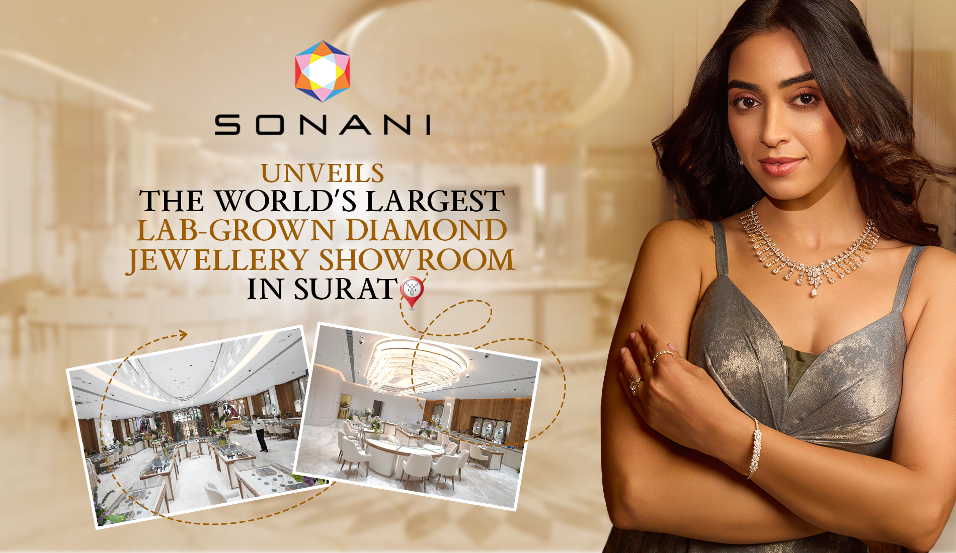 world’s largest lab-grown diamond jewellery showroom 1