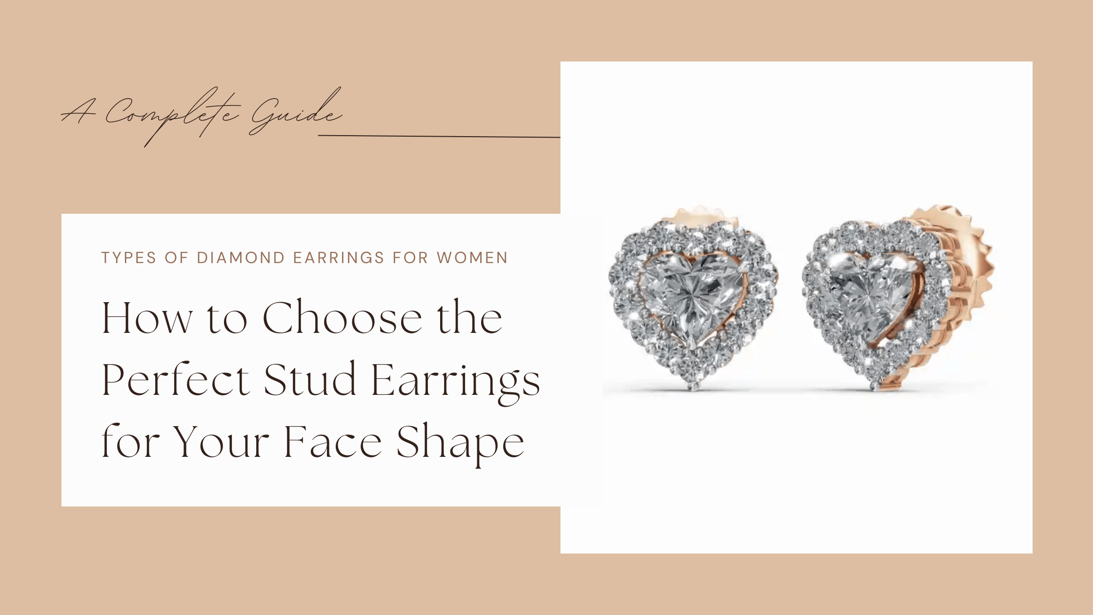 Stud Earrings for Your Face Shape